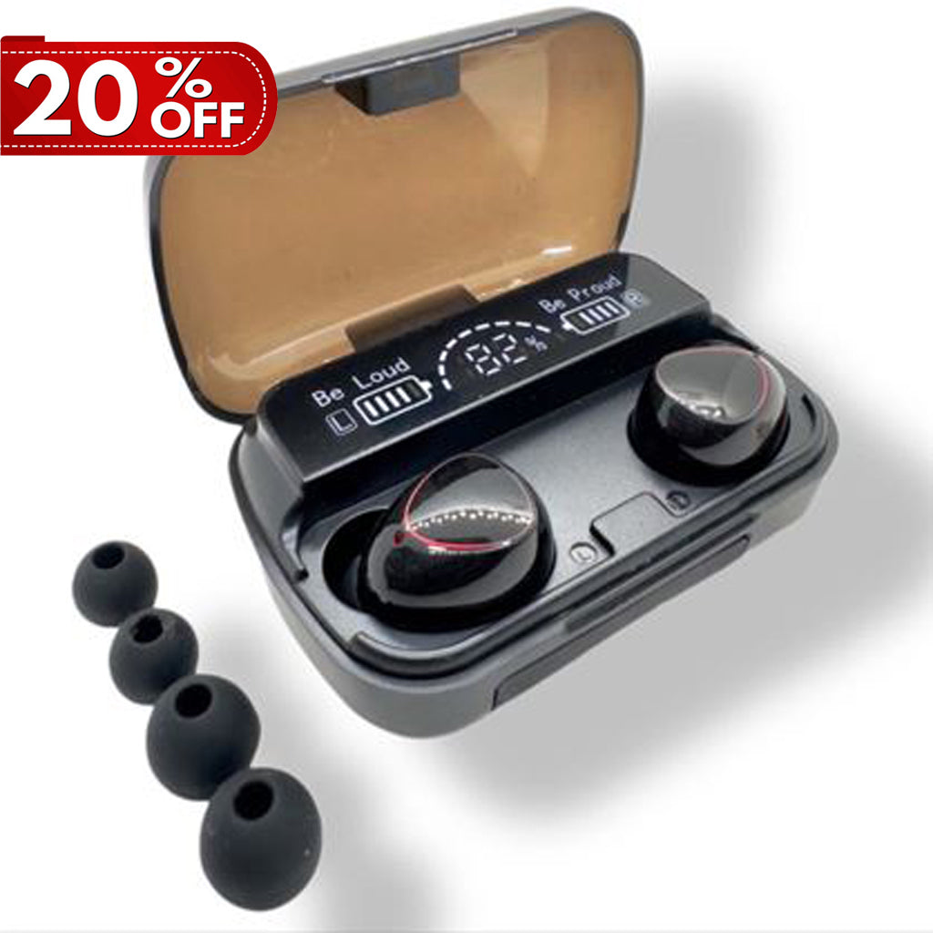 M10 Wireless Earbuds Bluetooth 5.1 TWS Earphones 