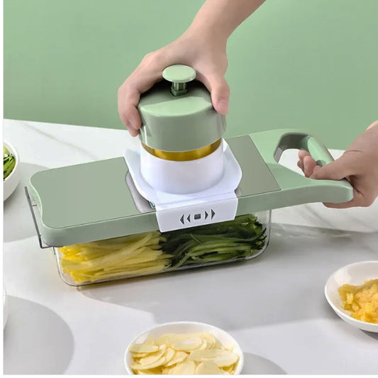 FIVE IN ONE MULTI FUNCTION VEGITABLE CUTTER