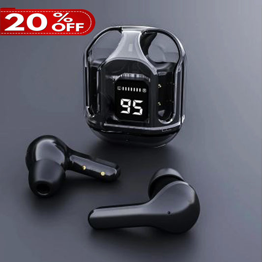 Air 31 TWS Transparent Bluetooth 5.3 Crystal Wireless Earbuds